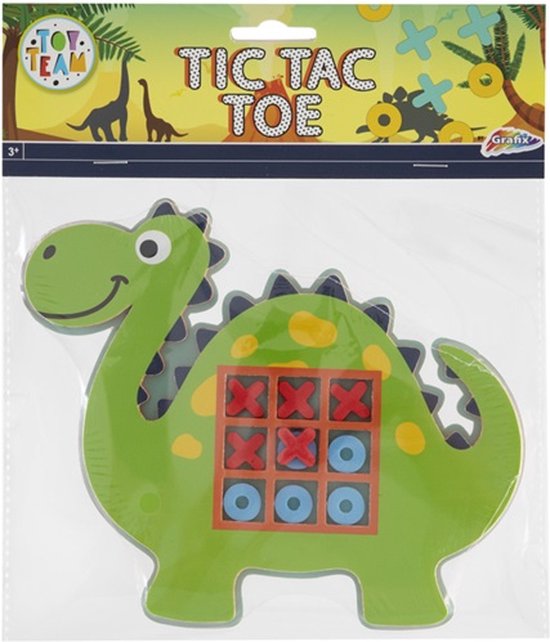 Afbeelding van het spel Tic tac toe Dinosaurus
