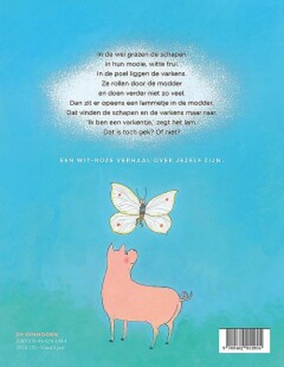 Het lammetje dat een varken is - back cover