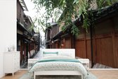 Behang - Fotobehang Traditionele architectuur bij Kioto in Japan - Breedte 330 cm x hoogte 220 cm