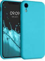 kwmobile telefoonhoesje voor Apple iPhone XR - Hoesje voor smartphone - Back cover in zeeblauw