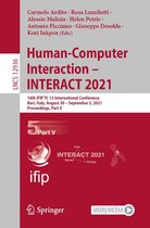 Lecture Notes in Computer Science 12936 - Human-Computer Interaction – INTERACT 2021