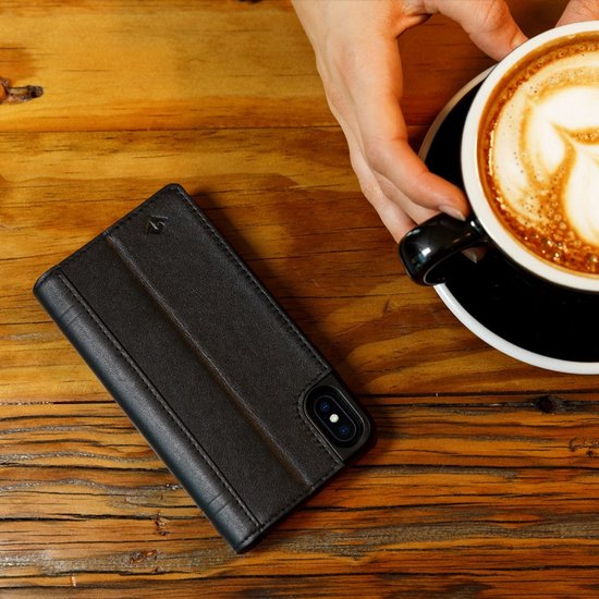 TwelveSouth Journal coque de protection pour téléphones portables 14,7 cm (5.8") Étui avec portefeuille Noir