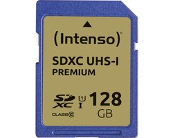 (Intenso) SDXC kaart UHS-1 Premium - 128GB - Class 10 (3421491)