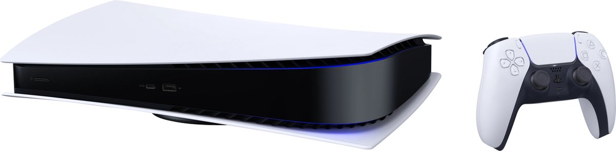 Sony PlayStation 5 Digital Edition 825 GB Wifi Zwart, Wit – foto 3