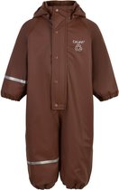 CeLaVi - Regenpak met fleece voor kinderen - Effen - Rocky road - maat 100 (98-104cm)