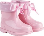 Igor - Regenlaarzen voor meisjes - Bimbi Lazo hoogglans met strik - Roze - maat 24EU