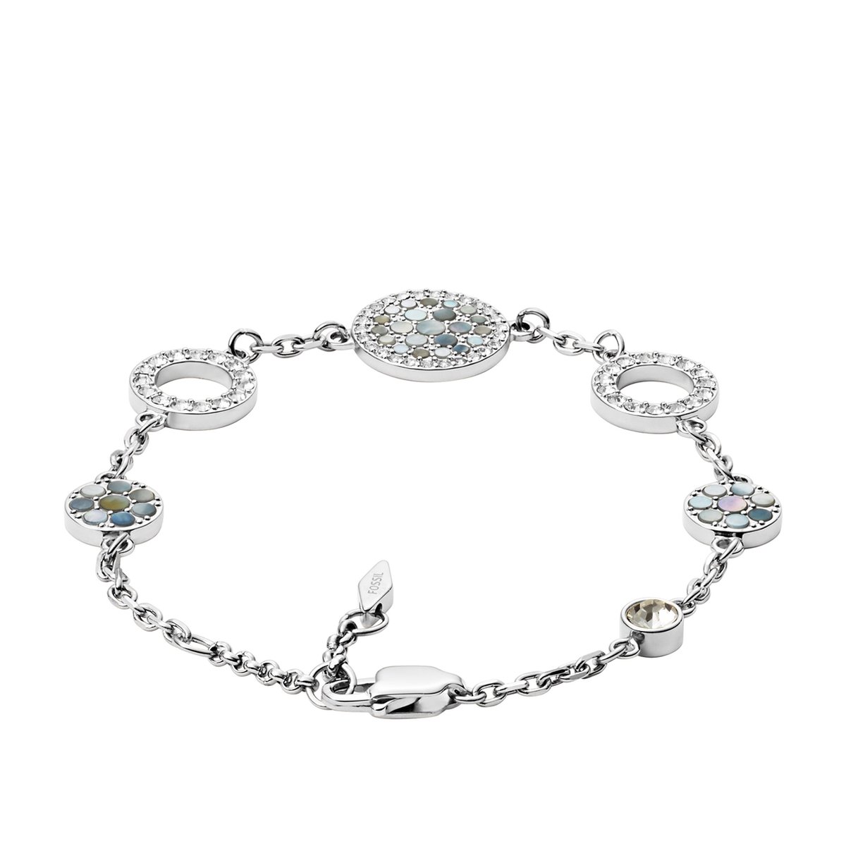 Fossil Vintage Glitz JF02311040 Damesarmband - 175 - 200 mm