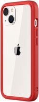 Apple iPhone 13 Mini Hoesje - Rhinoshield - CrashGuard NX Serie - Hard Kunststof Bumper - Rood - Hoesje Geschikt Voor Apple iPhone 13 Mini