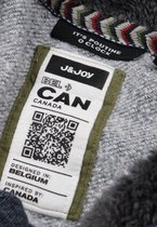 J&JOY - Sweater Mannen Manitoba Burgundy