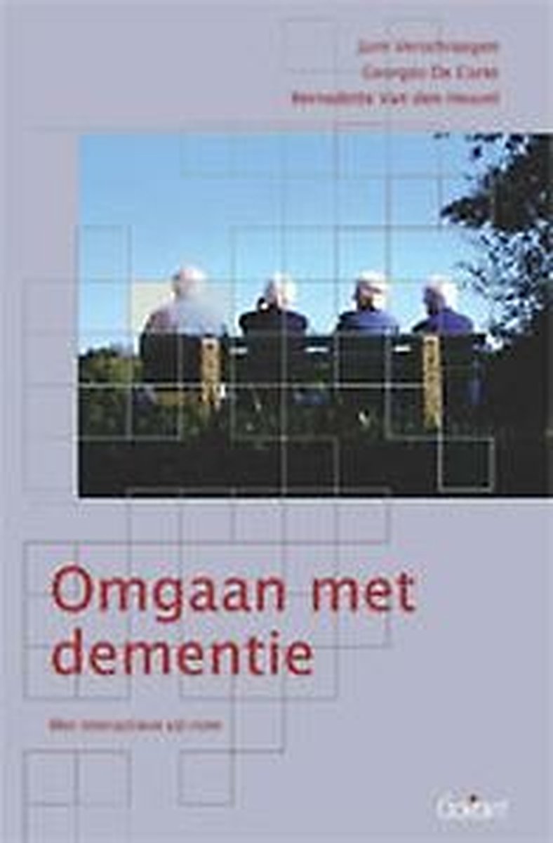 desinfecteren Zeestraat Commissie Omgaan met dementie | 9789044133240 | Jurn Verschraegen | Boeken | bol.com