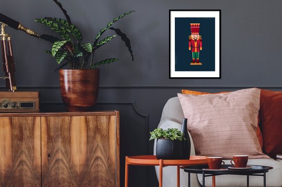 Illustration de Noël d'un casse-noix 30x40 cm - petit