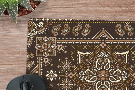 Tapis de souris Groot - Tapis persan - Tapis - Motifs - Marron - 40x30 cm - Tapis de souris - Tapis de souris