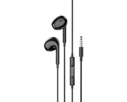 HOCO M1 Max Crystal - In Ear Oordopjes - Met draad en microfoon - 3,5mm Jack Aansluiting - Zwart