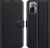 Book Case - Xiaomi Redmi Note 10 4G / 10S Hoesje - Zwart
