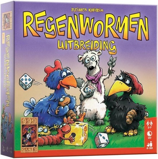 Thumbnail van een extra afbeelding van het spel Spellenset - 2 stuks - Regenwormen - Origineel & Uitbreiding