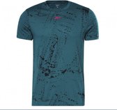 Reebok Workout Ready Allover Print T-Shirt - Blauw , Maat M