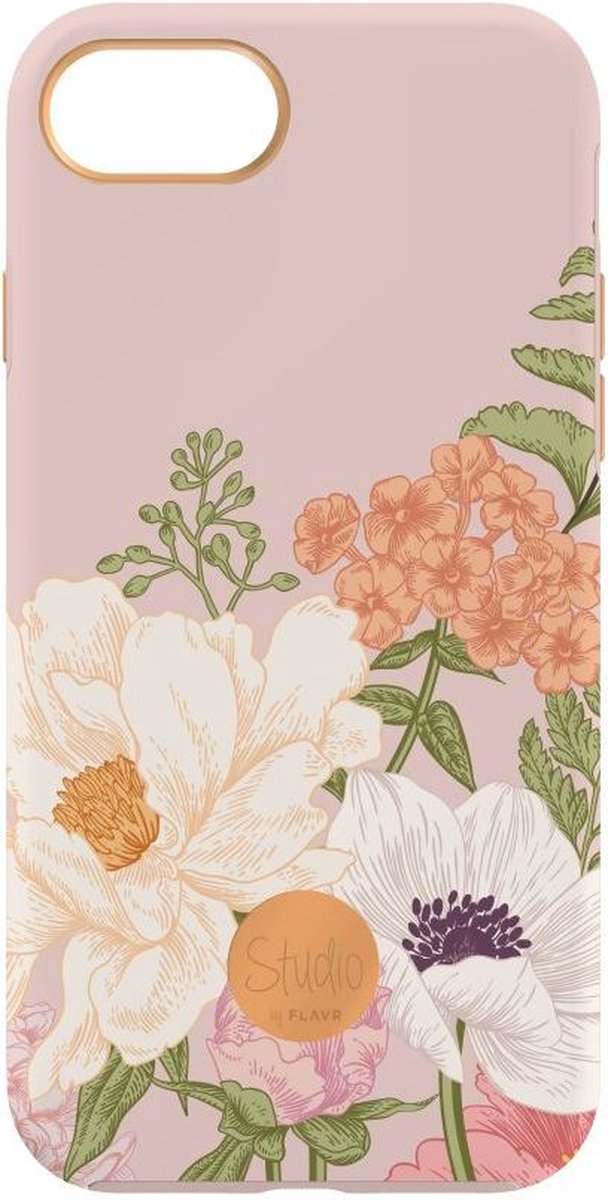 Apple iPhone 6/6s Hoesje - FLAVR - Studio Serie - Hard Kunststof Backcover - Roses - Hoesje Geschikt Voor Apple iPhone 6/6s