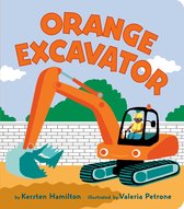 Red Truck and Friends - Orange Excavator