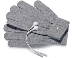 Mystim Magic Gloves - Vibrerende Handschoenen - Grijs