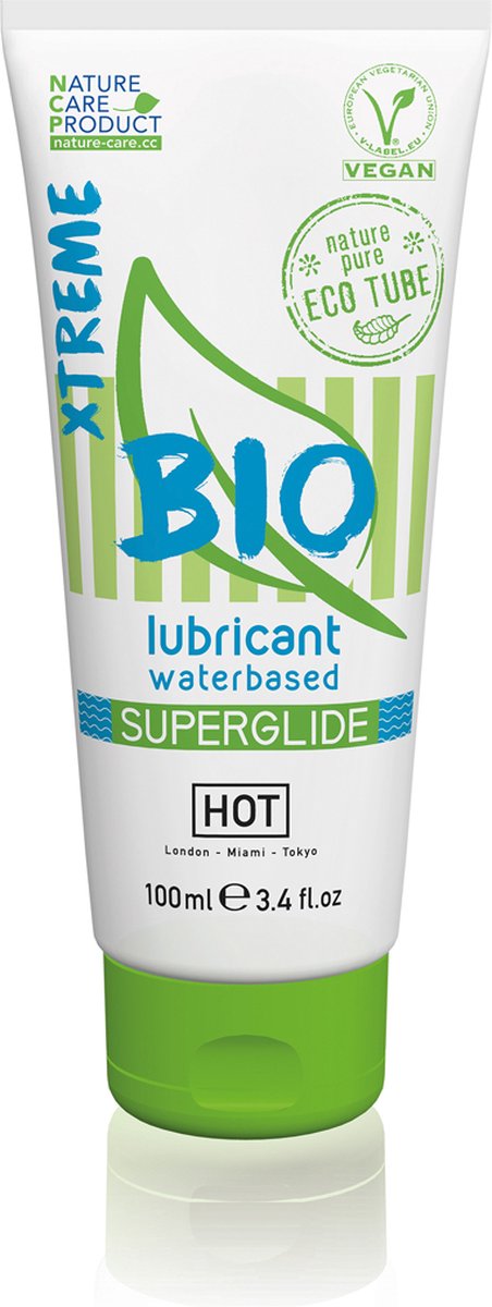 Goedkoopste HOT BIO Superglide Xtreme Waterbasis Glijmiddel - 100 ml