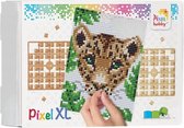 Pixelhobby - Pixel XL - set 4 basisplaten - luipaard