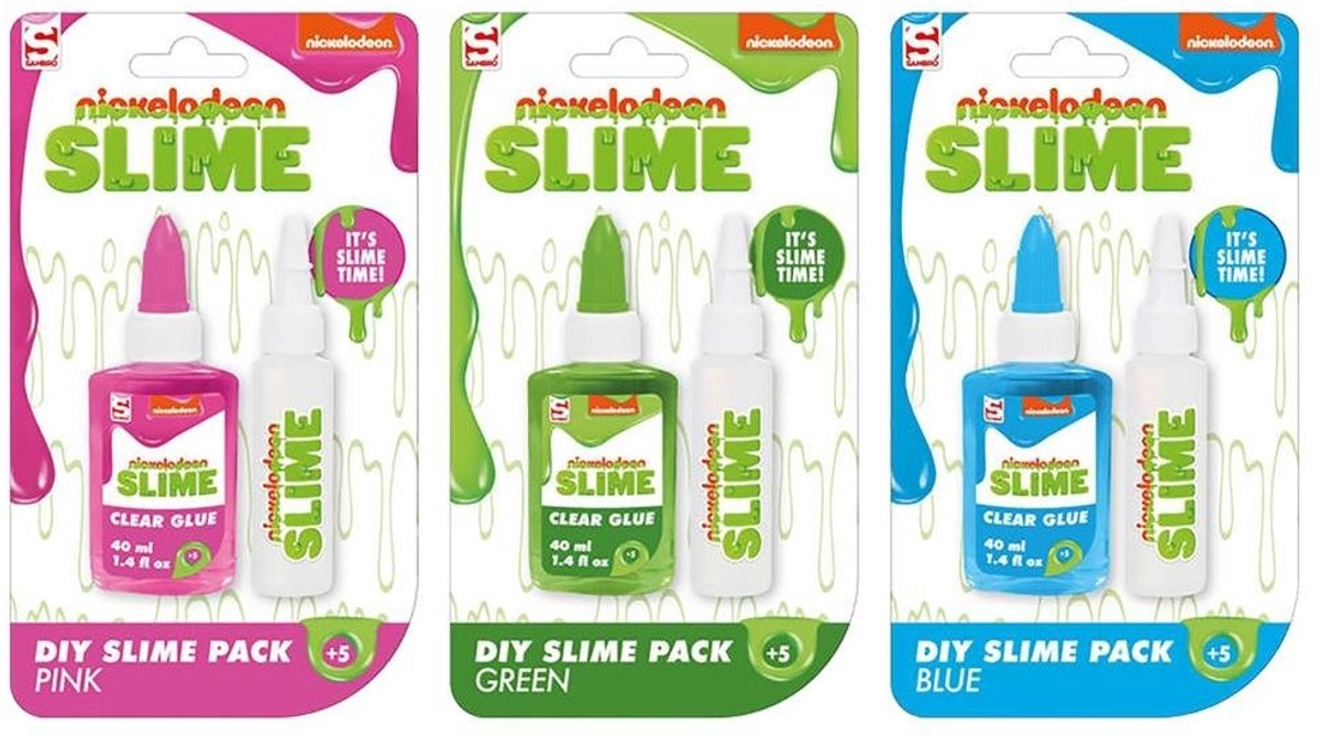 Sambro Nickelodeon Slime DIY Pack Assorti