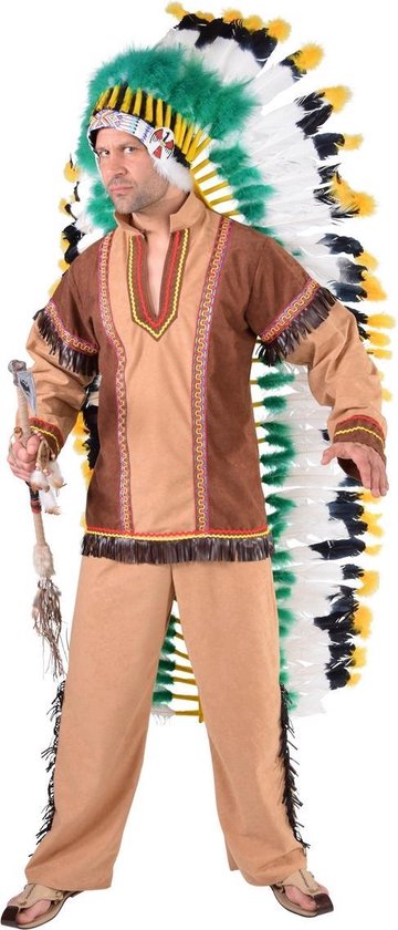 Costume indien | Tribu indienne Kutsipiuti Amérique du Nord | Homme | Petit  | Costume... | bol.com