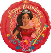 folieballon Elena of Avalor 43 cm rood