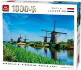 Legpuzzel Windmolens Kinderdijk 1000 Stukjes