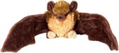 knuffel vleermuis junior 20 cm pluche bruin