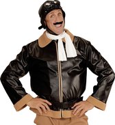 Piloot & Luchtvaart Kostuum | Retro Vliegenier Heer Charles Lindbergh | Man | Medium / Large | Carnaval kostuum | Verkleedkleding