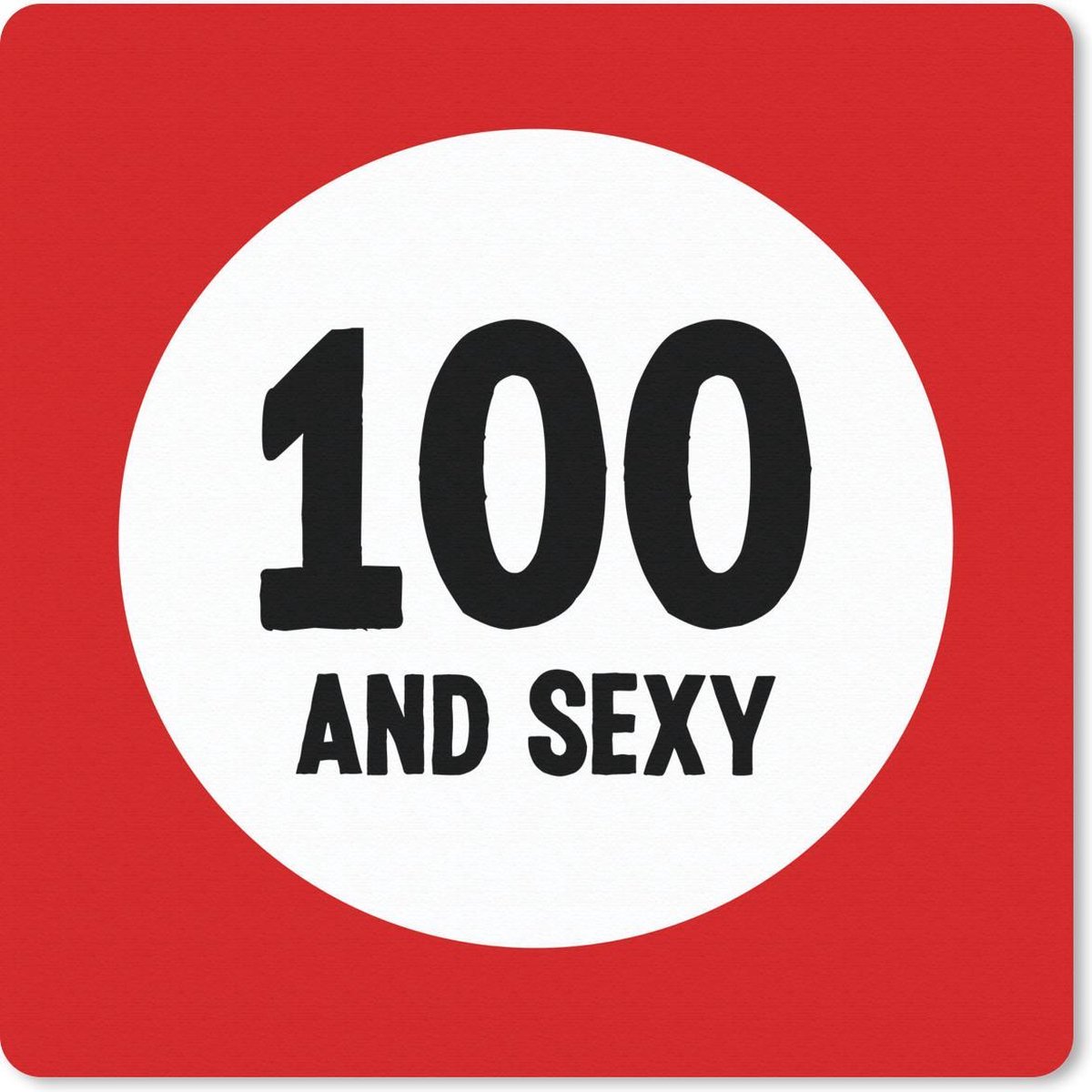 Muismat 30x30 cm - Mousepad Jubileum - 100 jaar - Quote - Muismatten