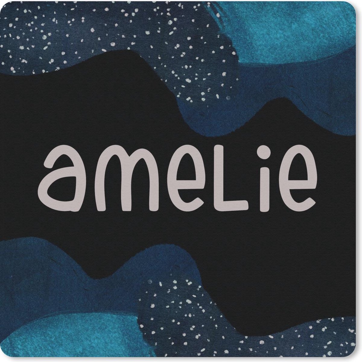 Muismat 30x30 cm - Mousepad Amelie - Pastel - Meisje - Muismatten