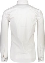 Profuomo Overhemd Wit Getailleerd - Maat EU40 - Mannen - Never out of stock Collectie - Katoen