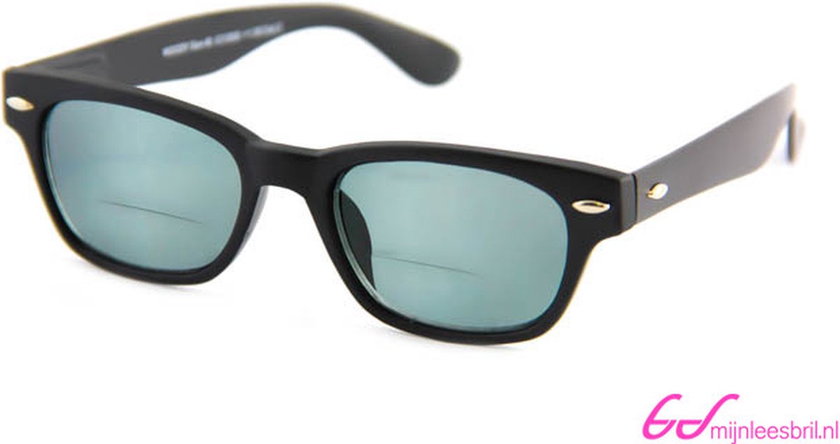 INY Woody Bifocaal - Zwart - +2.50 - Leeszonnebril