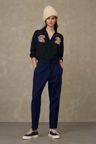 Kings Of Indigo - Lourdes  - Broek - Donker Blauw - S