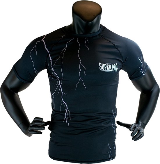 Chemise Super Pro Compression Thunder Homme Polyester Zwart Taille L