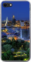 Geschikt voor iPhone SE 2020 hoesje - Rotterdam - Nederland - Skyline - Siliconen Telefoonhoesje