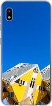 Geschikt voor Samsung Galaxy A10 hoesje - Rotterdam - Kubus - Woning - Siliconen Telefoonhoesje