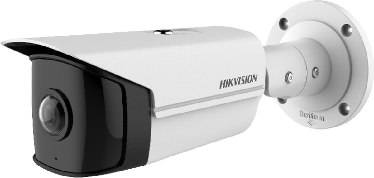 Hikvision DS-2CD2T45G0P-I Full HD 4MP buiten bullet met 180 graden beeldhoek, IR, PoE en microSD slot - Beveiligingscamera IP camera bewakingscamera camerabewaking veiligheidscamera beveiliging netwerk camera webcam