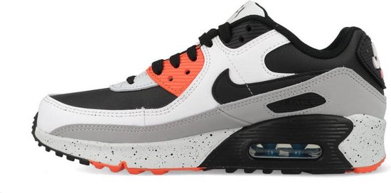 Nike Air Max 90 LTR (GS) - white/black/turf- Maat: 38.5 | bol.com
