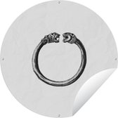 Tuincirkel Viking - Ring - Armband - 60x60 cm - Ronde Tuinposter - Buiten
