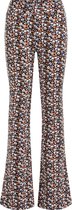 WE Fashion Meisjes flared broek met dessin