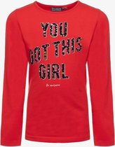 TwoDay meisjes shirt - Rood - Maat 146/152