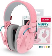 Alpine Muffy Kids oorkappen - voor kinderen tot 12 jaar - Verstelbaar - met Draagtas - 25 dB SNR - roze