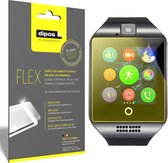 dipos I 3x Beschermfolie 100% compatibel met InterActive SmartWatch Q18 Folie I 3D Full Cover screen-protector