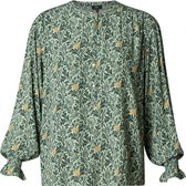 YESTA Biyou Blouse - Greyed Mint/Multicol - maat 3(52)