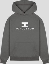 JORCUSTOM Trademark Loose Fit Hoodie - Grijs - Volwassenen - Maat XS