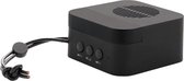 speaker Aria bluetooth 7 cm ABS/PU/alu zwart 2-delig