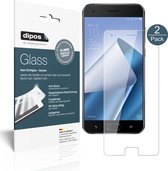 dipos I 2x Pantserfolie helder compatibel met Asus ZenFone 4 Pro ZS551KL Beschermfolie 9H screen-protector